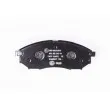 Jeu de 4 plaquettes de frein avant HELLA 8DB 355 013-141 - Visuel 3