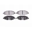 Jeu de 4 plaquettes de frein avant HELLA 8DB 355 013-181 - Visuel 1