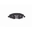 Jeu de 4 plaquettes de frein avant HELLA 8DB 355 013-181 - Visuel 3