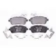 Jeu de 4 plaquettes de frein avant HELLA 8DB 355 013-211 - Visuel 1