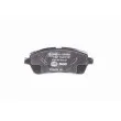 Jeu de 4 plaquettes de frein avant HELLA 8DB 355 013-211 - Visuel 3