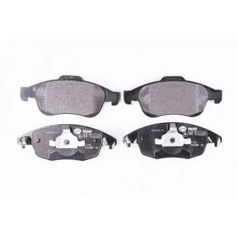 Jeu de 4 plaquettes de frein avant HELLA 8DB 355 013-341