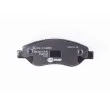 Jeu de 4 plaquettes de frein avant HELLA 8DB 355 013-401 - Visuel 2