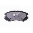 Jeu de 4 plaquettes de frein avant HELLA 8DB 355 013-521 - Visuel 3