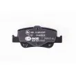 Jeu de 4 plaquettes de frein arrière HELLA 8DB 355 013-571 - Visuel 3