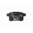 Jeu de 4 plaquettes de frein arrière HELLA 8DB 355 013-631 - Visuel 3