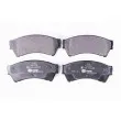 Jeu de 4 plaquettes de frein avant HELLA 8DB 355 013-701 - Visuel 1