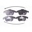 Jeu de 4 plaquettes de frein avant HELLA 8DB 355 013-731 - Visuel 1