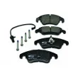 Jeu de 4 plaquettes de frein avant HELLA 8DB 355 013-751 - Visuel 1