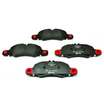 Jeu de 4 plaquettes de frein avant HELLA 8DB 355 013-801