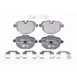 Jeu de 4 plaquettes de frein arrière HELLA 8DB 355 013-921 - Visuel 1