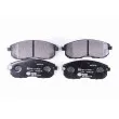Jeu de 4 plaquettes de frein avant HELLA 8DB 355 013-991 - Visuel 1