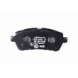 Jeu de 4 plaquettes de frein avant HELLA 8DB 355 014-001 - Visuel 3