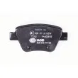 Jeu de 4 plaquettes de frein arrière HELLA 8DB 355 014-021 - Visuel 3