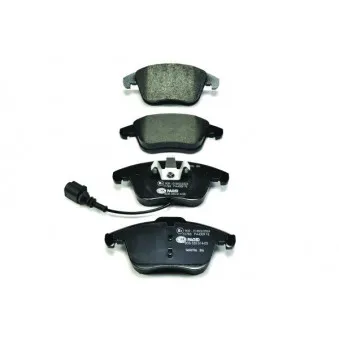 Jeu de 4 plaquettes de frein avant HELLA 8DB 355 014-031