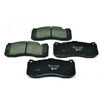 Jeu de 4 plaquettes de frein avant HELLA 8DB 355 014-041