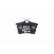 Jeu de 4 plaquettes de frein arrière HELLA 8DB 355 014-081 - Visuel 3