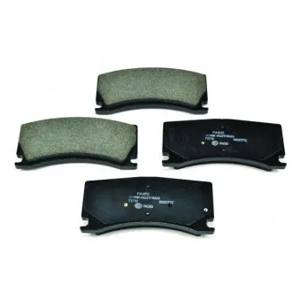 Jeu de 4 plaquettes de frein arrière HELLA 8DB 355 014-101
