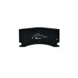 Jeu de 4 plaquettes de frein arrière HELLA 8DB 355 014-101 - Visuel 3