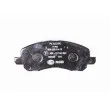 Jeu de 4 plaquettes de frein avant HELLA 8DB 355 014-131 - Visuel 3