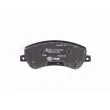 Jeu de 4 plaquettes de frein avant HELLA 8DB 355 014-221 - Visuel 3