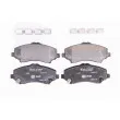 Jeu de 4 plaquettes de frein avant HELLA 8DB 355 014-231 - Visuel 1