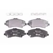 Jeu de 4 plaquettes de frein avant HELLA 8DB 355 014-321 - Visuel 1