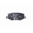 Jeu de 4 plaquettes de frein arrière HELLA 8DB 355 014-381 - Visuel 3