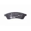 Jeu de 4 plaquettes de frein arrière HELLA 8DB 355 014-491 - Visuel 3