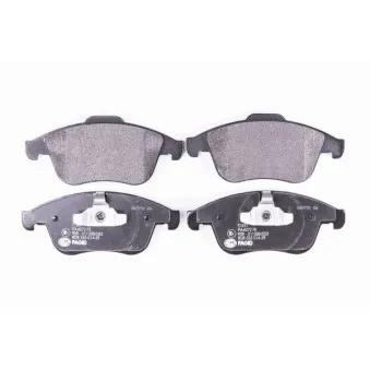 Jeu de 4 plaquettes de frein avant HELLA 8DB 355 014-591