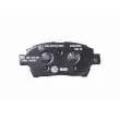 Jeu de 4 plaquettes de frein avant HELLA 8DB 355 014-601 - Visuel 3