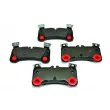 Jeu de 4 plaquettes de frein arrière HELLA 8DB 355 014-631 - Visuel 1