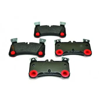 Jeu de 4 plaquettes de frein arrière HELLA 8DB 355 014-631
