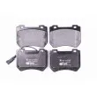 Jeu de 4 plaquettes de frein avant HELLA 8DB 355 014-651 - Visuel 1