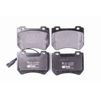 Jeu de 4 plaquettes de frein avant HELLA 8DB 355 014-651