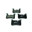 Jeu de 4 plaquettes de frein arrière HELLA 8DB 355 014-811 - Visuel 1