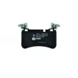 Jeu de 4 plaquettes de frein arrière HELLA 8DB 355 014-811 - Visuel 3