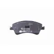 Jeu de 4 plaquettes de frein avant HELLA 8DB 355 014-881 - Visuel 3