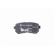 Jeu de 4 plaquettes de frein arrière HELLA 8DB 355 014-911 - Visuel 3