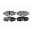 Jeu de 4 plaquettes de frein avant HELLA 8DB 355 014-931 - Visuel 1