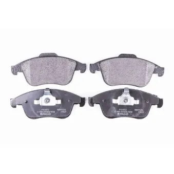 Jeu de 4 plaquettes de frein avant HELLA 8DB 355 015-041