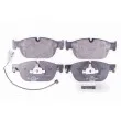 Jeu de 4 plaquettes de frein avant HELLA 8DB 355 015-061 - Visuel 1