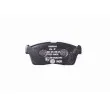 Jeu de 4 plaquettes de frein avant HELLA 8DB 355 015-071 - Visuel 3