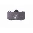Jeu de 4 plaquettes de frein avant HELLA 8DB 355 015-111 - Visuel 3