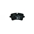 Jeu de 4 plaquettes de frein arrière HELLA 8DB 355 015-201 - Visuel 3