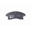 Jeu de 4 plaquettes de frein avant HELLA 8DB 355 015-231 - Visuel 3