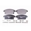 Jeu de 4 plaquettes de frein avant HELLA 8DB 355 015-241 - Visuel 1