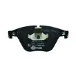 Jeu de 4 plaquettes de frein avant HELLA 8DB 355 015-261 - Visuel 3