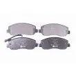 Jeu de 4 plaquettes de frein avant HELLA 8DB 355 015-291 - Visuel 1