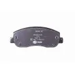 Jeu de 4 plaquettes de frein avant HELLA 8DB 355 015-291 - Visuel 3